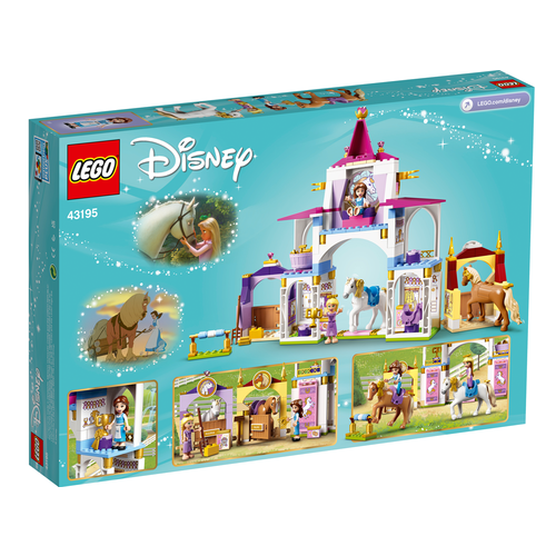 LEGO Disney 43195 Belle en Rapunzel's koninklijke paardenstal