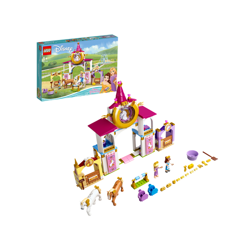 LEGO Disney 43195 Belle en Rapunzel's koninklijke paardenstal