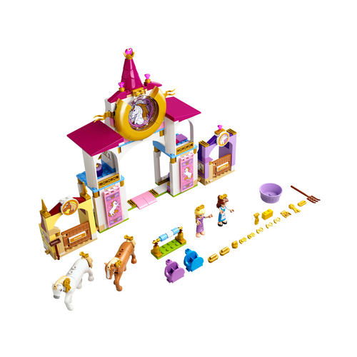 LEGO Disney 43195 Belle en Rapunzel's koninklijke paardenstal