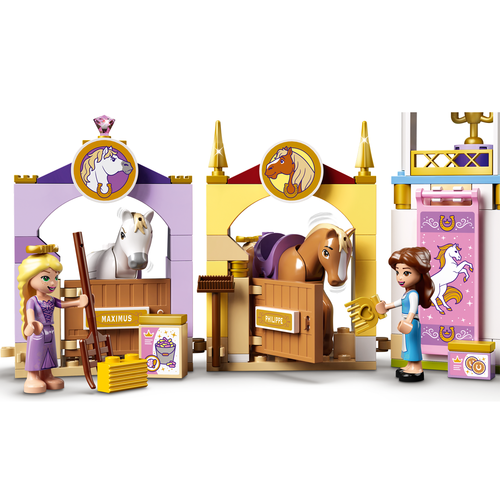 LEGO Disney 43195 Belle en Rapunzel's koninklijke paardenstal