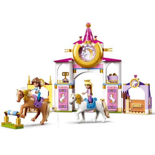 LEGO Disney 43195 Belle en Rapunzel's koninklijke paardenstal