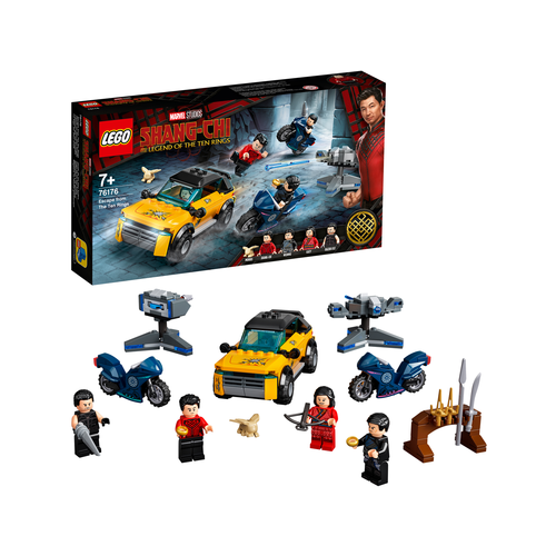 LEGO Marvel 76176 Ontsnappen uit De Tien Ringen