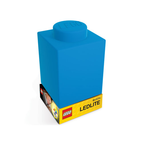 LEGO Siliconen LED Nachtlamp LLP37 Blauw