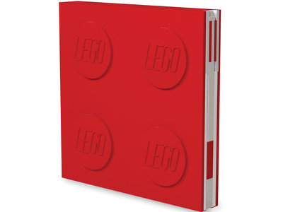 LEGO Notitieboek met gel pen L52439 Rood