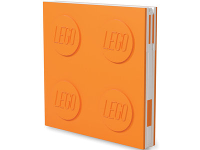 LEGO Notitieboek met gel pen L52440 Oranje