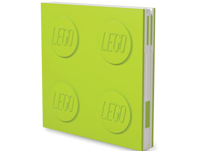 LEGO Notitieboek met gel pen L52442 Lime