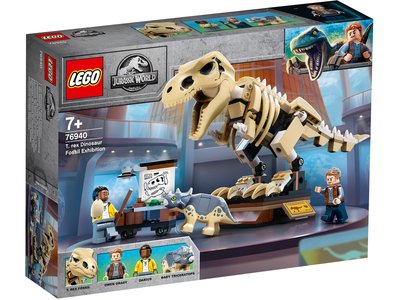 LEGO Jurassic World 76940 Tentoonstelling dinosaurusfossiel van T-rex