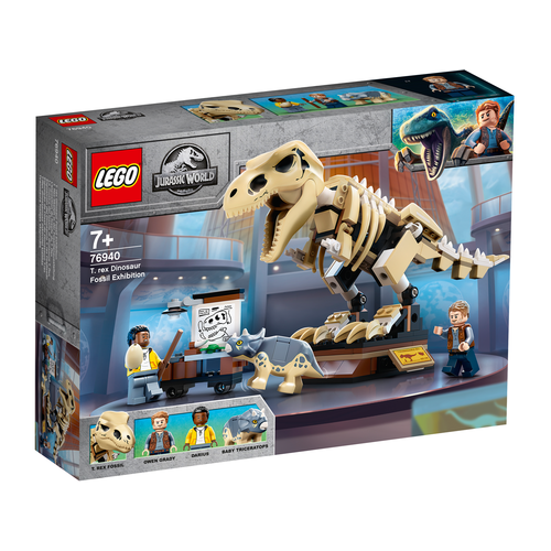 LEGO Jurassic World 76940 Tentoonstelling dinosaurusfossiel van T-rex