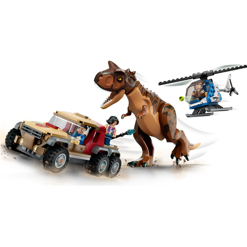 LEGO Jurassic World 76941 Achtervolging van dinosaurus Carnotaurus