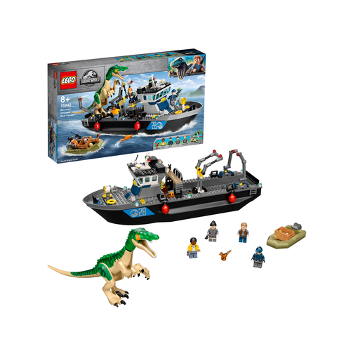 LEGO Jurassic World 76942 Bootontsnapping van dinosaurus Baryonyx