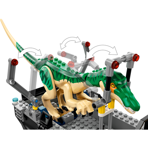 LEGO Jurassic World 76942 Bootontsnapping van dinosaurus Baryonyx