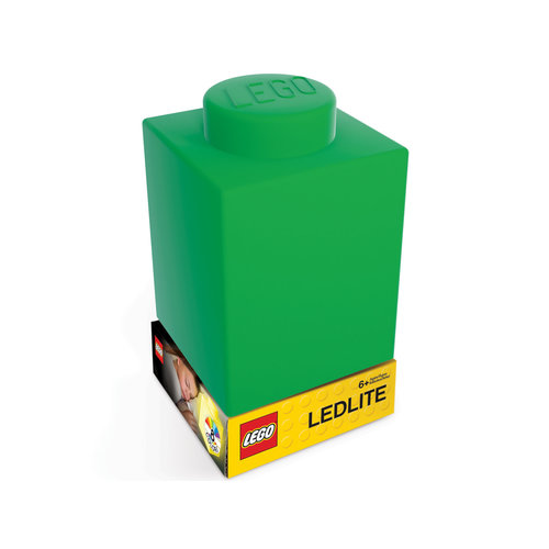 LEGO Siliconen LED Nachtlamp LLP41 Groen