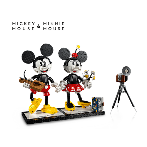 LEGO Disney 43179 Mickey Mouse & Minnie Mouse personages om zelf te bouwen