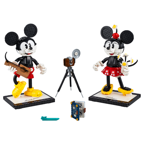 LEGO Disney 43179 Mickey Mouse & Minnie Mouse personages om zelf te bouwen