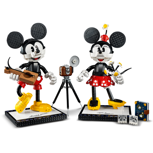 LEGO Disney 43179 Mickey Mouse & Minnie Mouse personages om zelf te bouwen