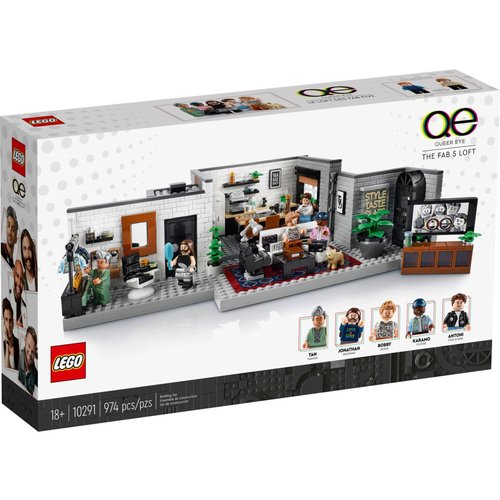 LEGO Creator Expert 10291 Queer Eye – De Fab 5 loft