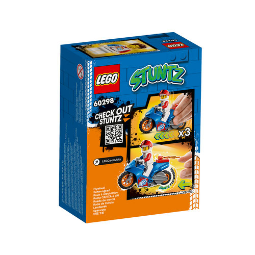 LEGO City 60298 Raket stuntmotor