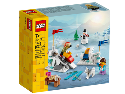 LEGO Exclusive 40424 Winters sneeuwballengevecht