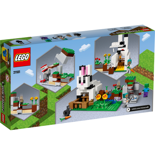 LEGO Minecraft 21181 De Konijnenhoeve