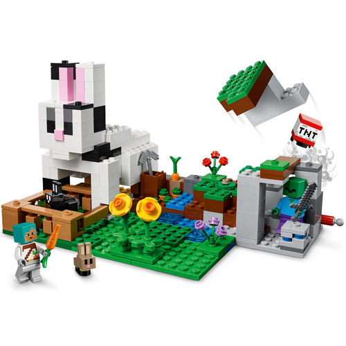 LEGO Minecraft 21181 De Konijnenhoeve