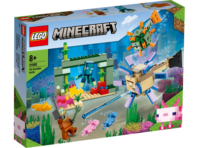 LEGO Minecraft 21180 De Bewakersstrijd