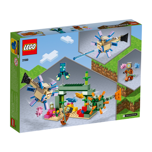 LEGO Minecraft 21180 De Bewakersstrijd