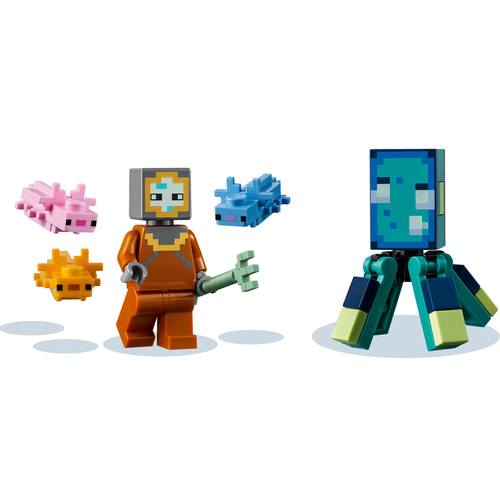 LEGO Minecraft 21180 De Bewakersstrijd