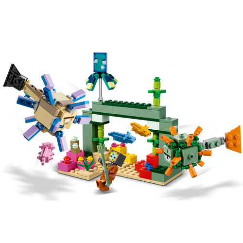 LEGO Minecraft 21180 De Bewakersstrijd