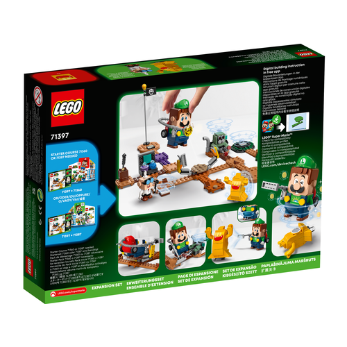 LEGO Super Mario 71397 Uitbreidingsset: Luigi’s Mansion-lab en Spookzuiger