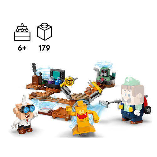 LEGO Super Mario 71397 Uitbreidingsset: Luigi’s Mansion-lab en Spookzuiger