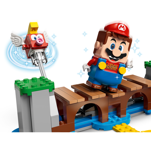 LEGO Super Mario 71400 Uitbreidingsset: Reuzen-Urchins strandattractie