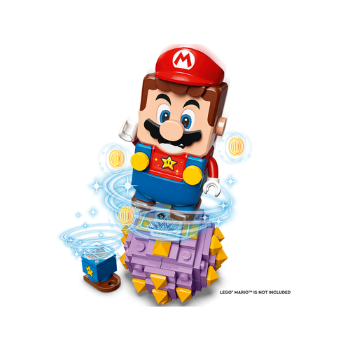 LEGO Super Mario 71400 Uitbreidingsset: Reuzen-Urchins strandattractie