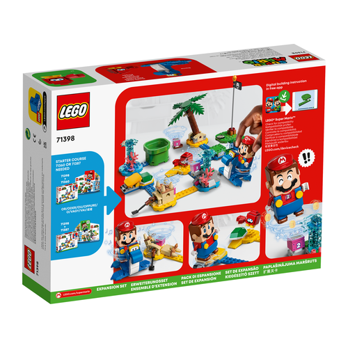 LEGO Super Mario 71398 Uitbreidingsset: Dorrie's strandboulevard