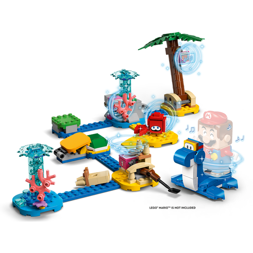 LEGO Super Mario 71398 Uitbreidingsset: Dorrie's strandboulevard