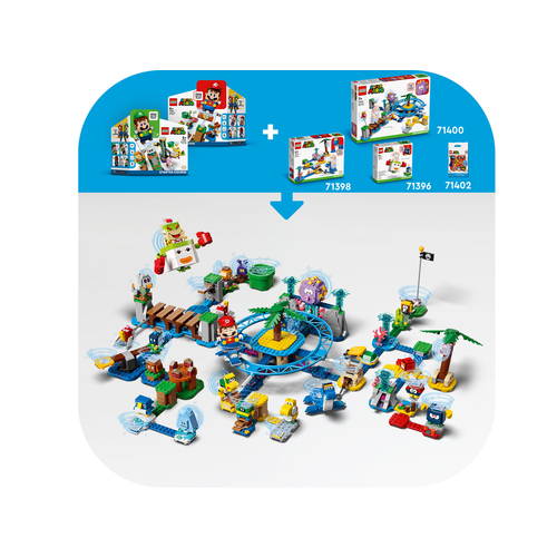 LEGO Super Mario 71398 Uitbreidingsset: Dorrie's strandboulevard