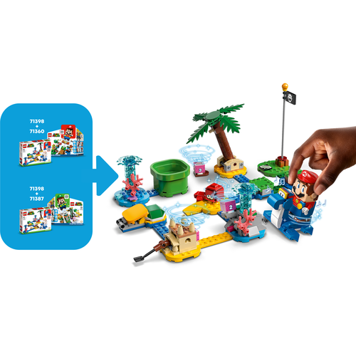 LEGO Super Mario 71398 Uitbreidingsset: Dorrie's strandboulevard