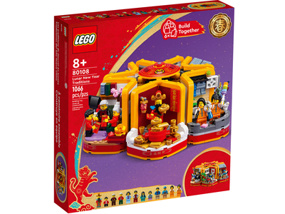 LEGO Exclusief 80108 Tradities van Chinees nieuwjaar