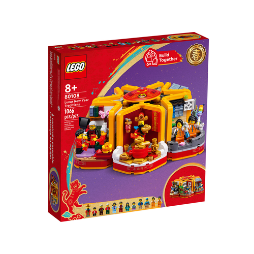 LEGO Exclusief 80108 Tradities van Chinees nieuwjaar