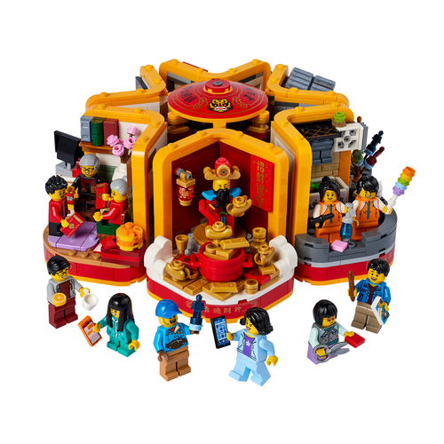 LEGO Exclusief 80108 Tradities van Chinees nieuwjaar