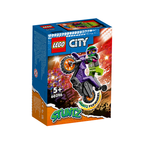 LEGO City 60296 Wheelie stuntmotor