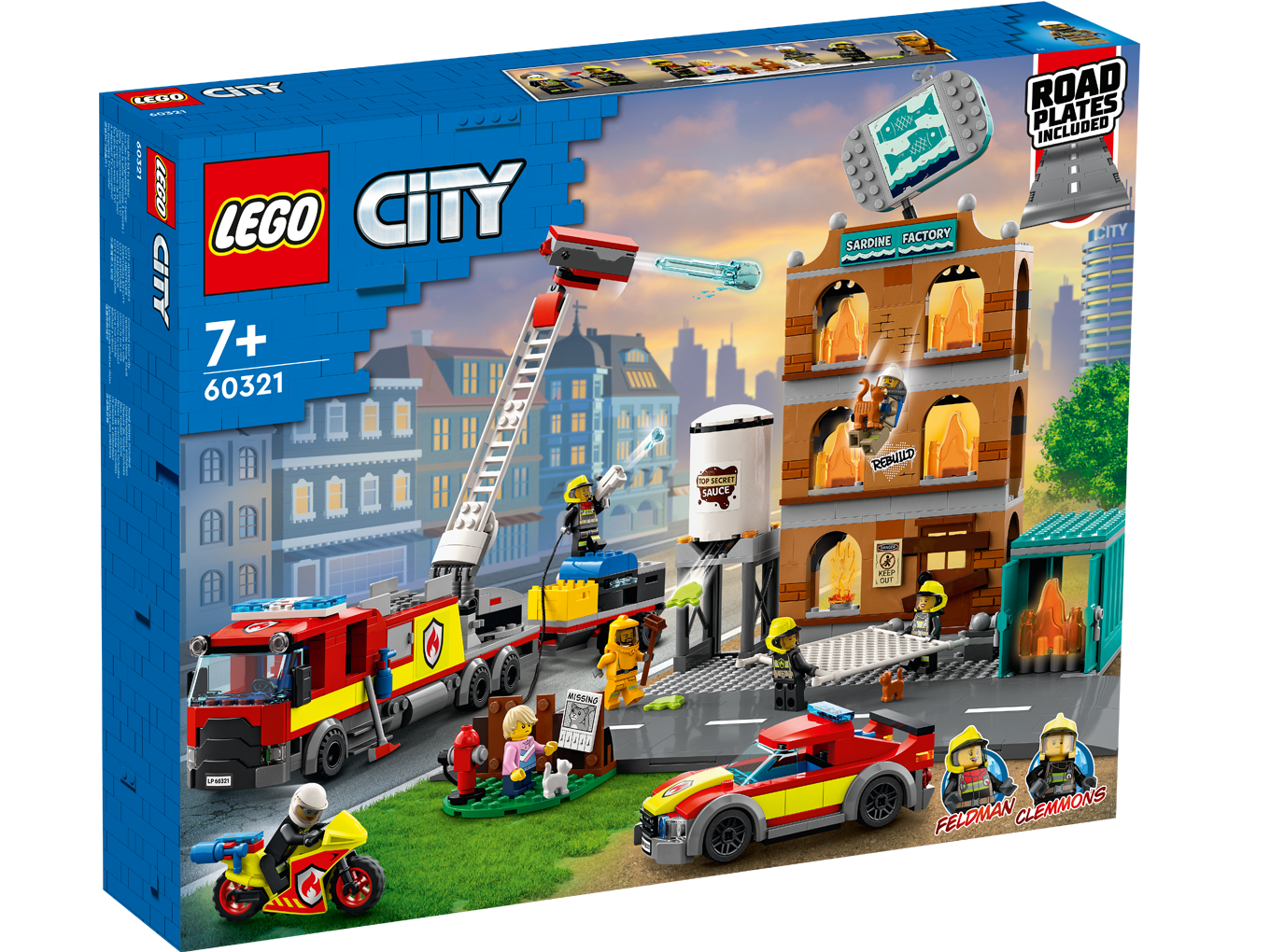 betreuren Terzijde Suradam LEGO City 60321 Brandweerteam - Jan's Steen