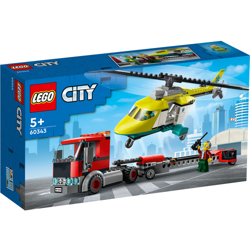 LEGO City 60343 Reddingshelikopter transport