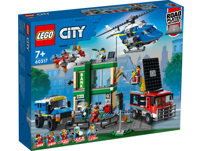 LEGO City 60317 Politieachtervolging bij de bank