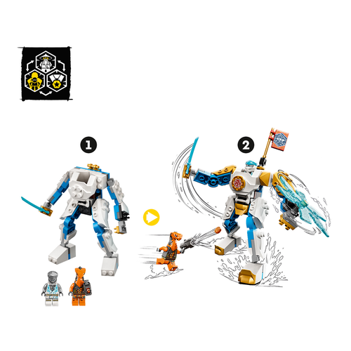 LEGO Ninjago 71761 Zane's power-upmecha EVO