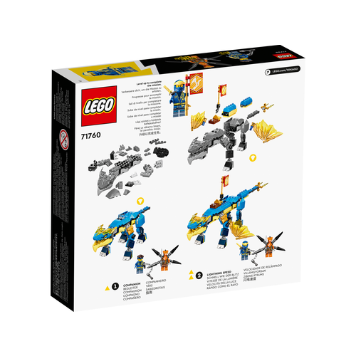 LEGO Ninjago 71760 Jay's bliksemdraak EVO