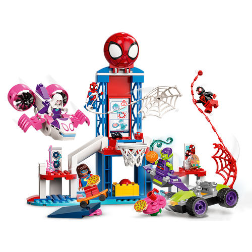 LEGO Marvel 10784 Spider-Man Webuitvalsbasis ontmoeting