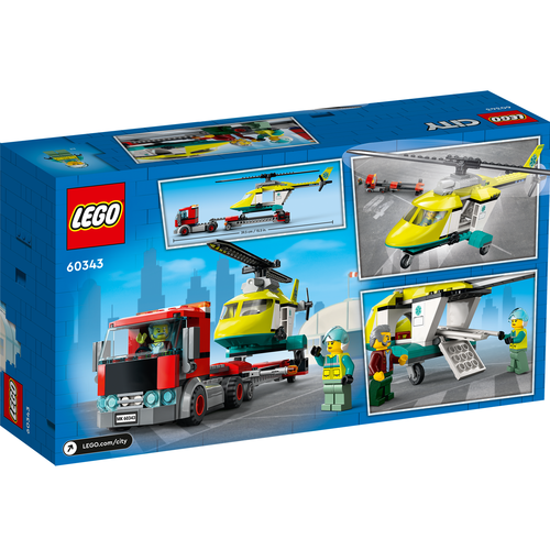 LEGO City 60343 Reddingshelikopter transport