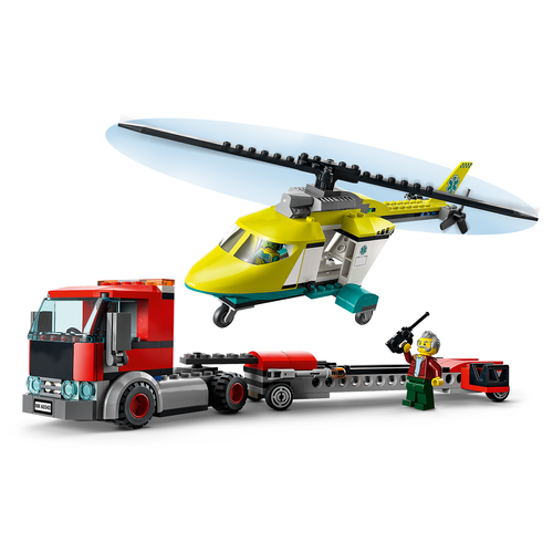 LEGO City 60343 Reddingshelikopter transport LEGO City 60343 Reddingshelikopter transport