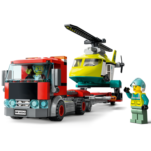 LEGO City 60343 Reddingshelikopter transport LEGO City 60343 Reddingshelikopter transport
