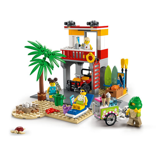 LEGO City 60328 Strandwachter uitkijkpost LEGO City 60328 Strandwachter uitkijkpost
